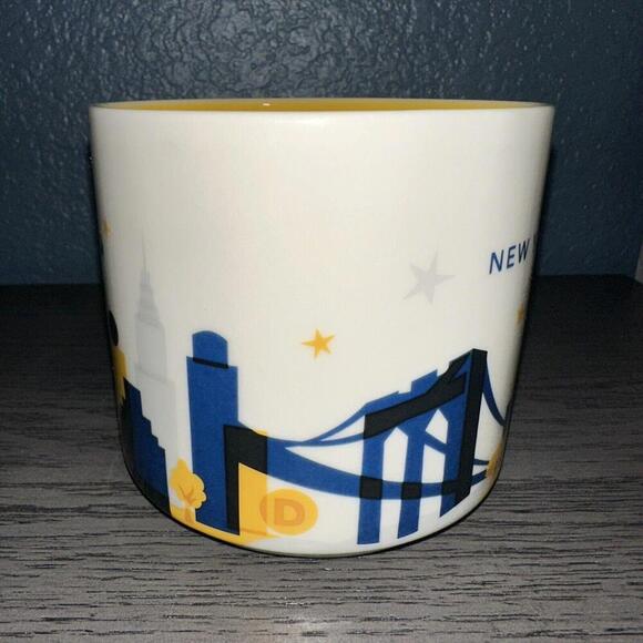 Starbucks NEW YORK You Are Here Collection YAH Series 14 oz Coffee Mug Cup 2017 - Picture 2 of 5